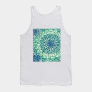 Emerald Doodle Tank Top